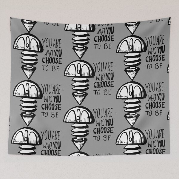 Item preview, You Are Who You Choose to Be designed and sold by VintageElysium.