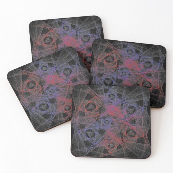 Item preview, Abstract powerful chic fractal multicolor background pattern designed and sold by TaliArtiYa.