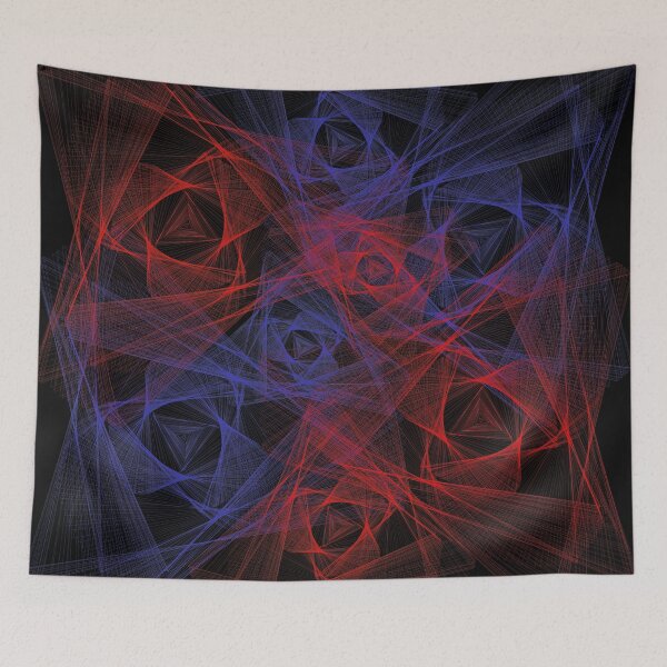 Item preview, Abstract powerful chic fractal multicolor background pattern designed and sold by TaliArtiYa.