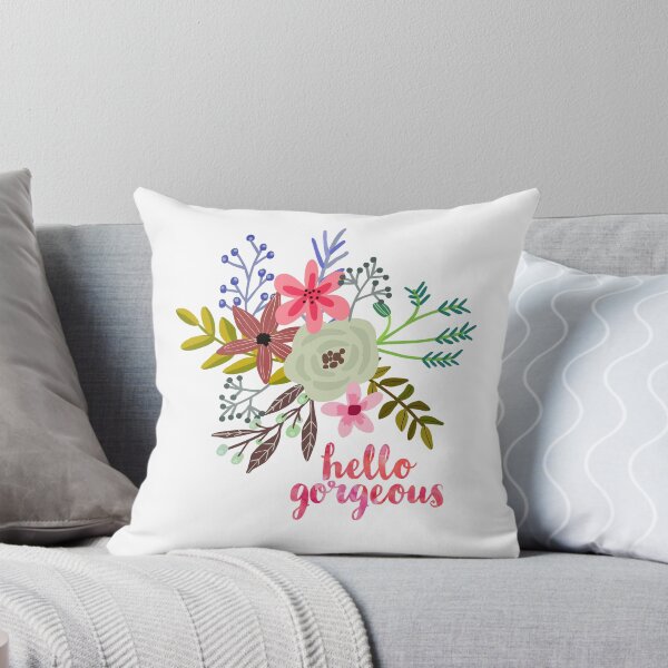 Item preview, Floral Hello Gorgeous designed and sold by anabellstar design co.