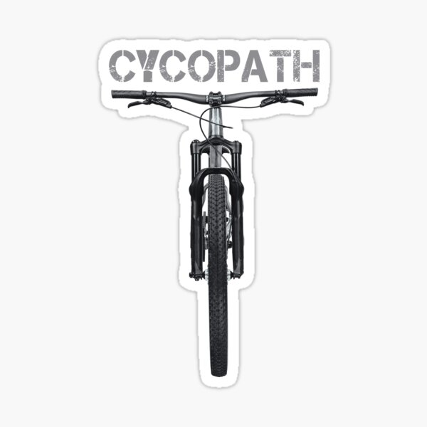 Item preview, Mountain Biking MTB Cycopath Art Funny Gift For Cyclist designed and sold by MrEddie10.