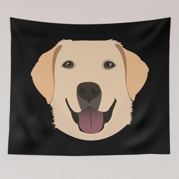 Item preview, Tucker the Yellow Lab  designed and sold by KCPetPortraits.