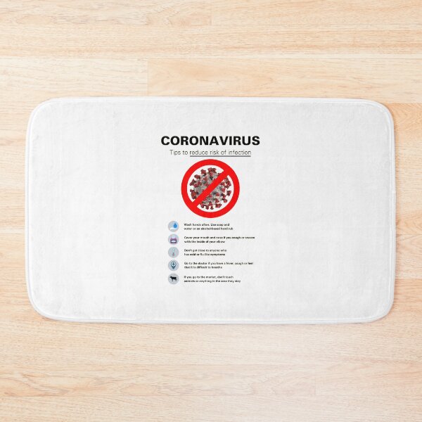 Item preview, Coronavirus Tips - Stay Healthy! designed and sold by danielmwright.