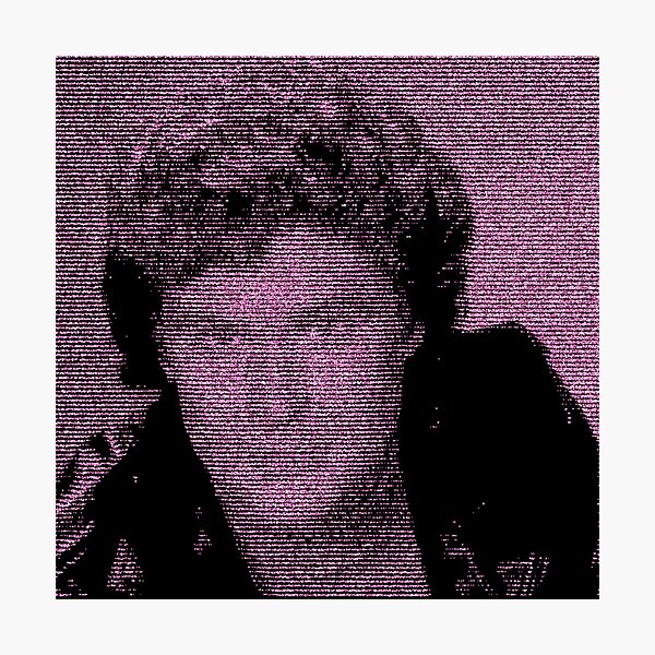 The Diamond Hoff - David Hasselhoff - Retro 8-bit style Photographic Print