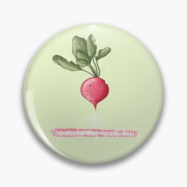 Item preview, You make my heart beet pun card designed and sold by AliciaBarten.