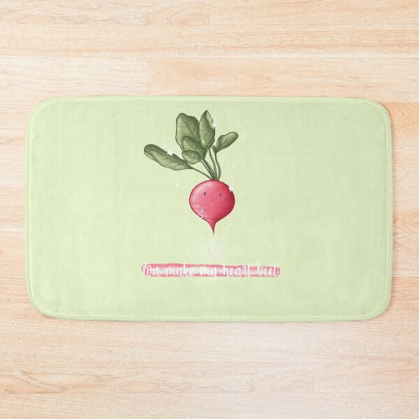 Item preview, You make my heart beet pun card designed and sold by AliciaBarten.