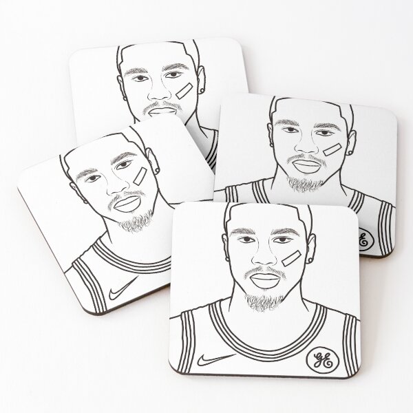 Artikelvorschau, Jayson Tatum Strichzeichnung entworfen und verkauft von rehuu.