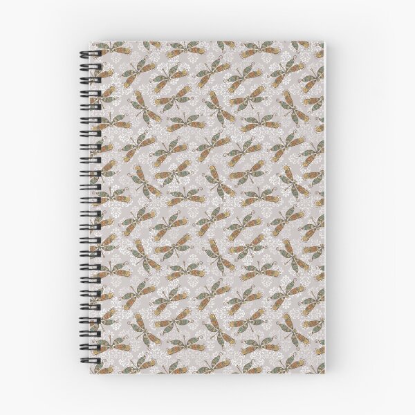 Item preview, Tan Scroll Dragonfly Pattern designed and sold by infinitygrafix.