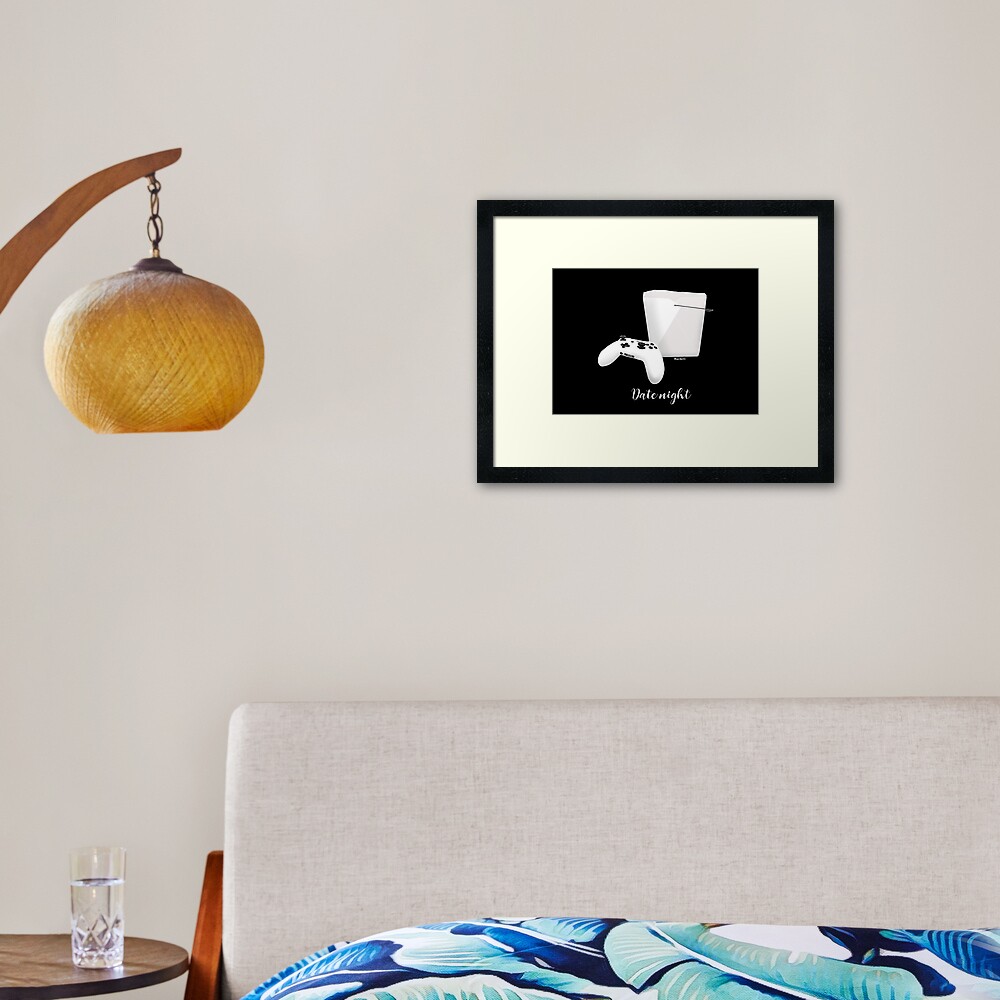 Date Night Framed Art Print