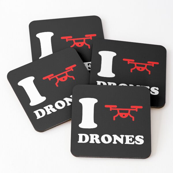 Aperçu de l'œuvre J'aime les drones créée et vendue par flippinsg.
