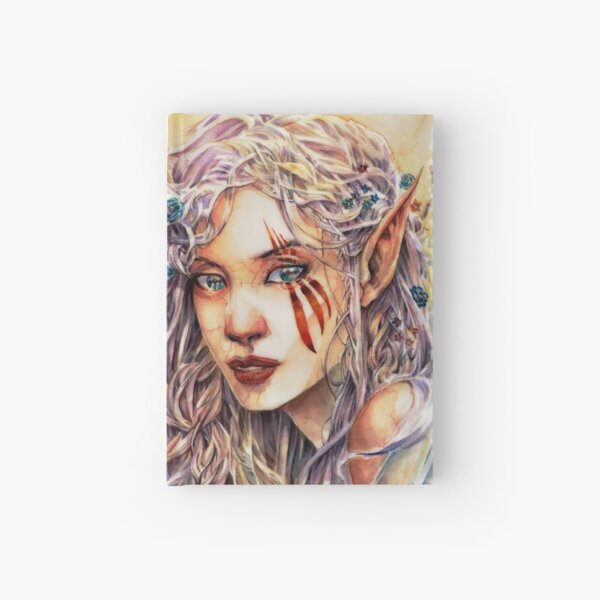 Scars of Elvendyr - Original Watercolor Art by Tony Moy Hardcover Journal