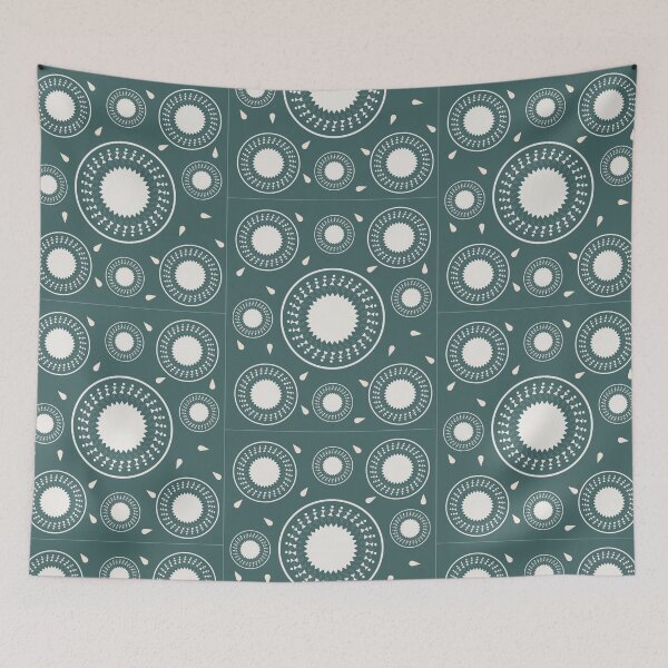 Item preview, Warli All Over designed and sold by BumbleChynxBee.
