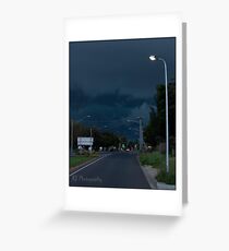 It's going to rain. Greeting Card