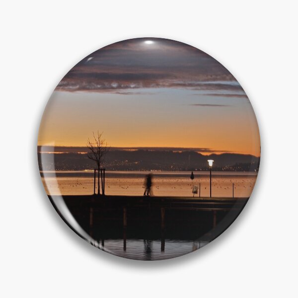 Item preview, Dusk setting in over the pier designed and sold by mamba.