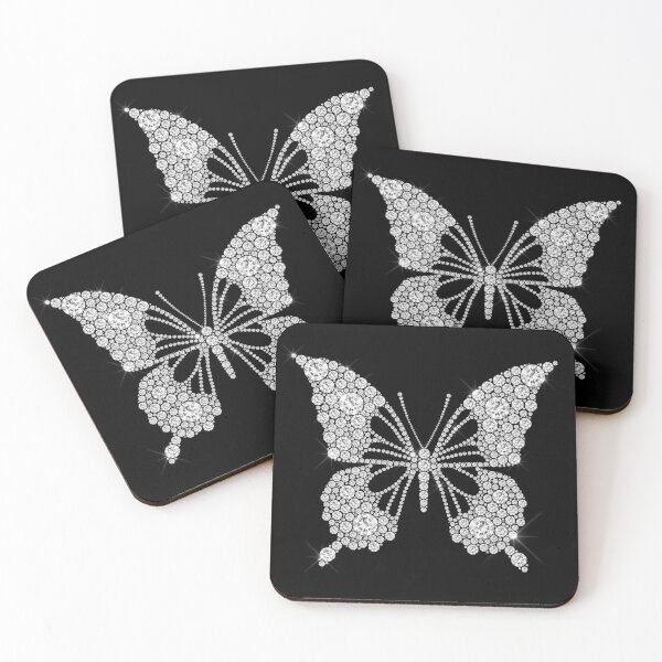 Item preview, White Diamond Butterfly designed and sold by WisdomInspired.