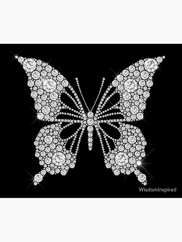 Aesthetic White Butterfly - Diamond Paintings 