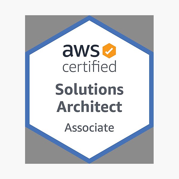 Artikel-Vorschau von AWS-zertifizierter Solutions Architect Associate, designt und verkauft von barrysmithga.