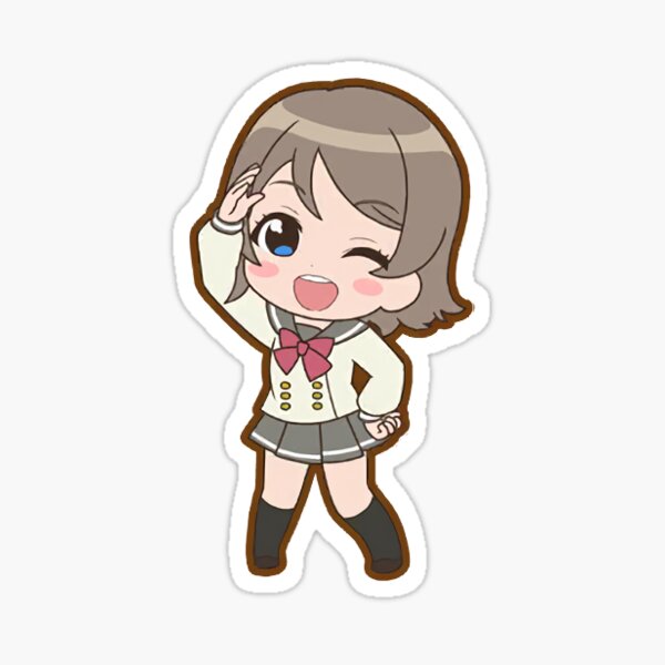 You Watanabe Chibi Sticker