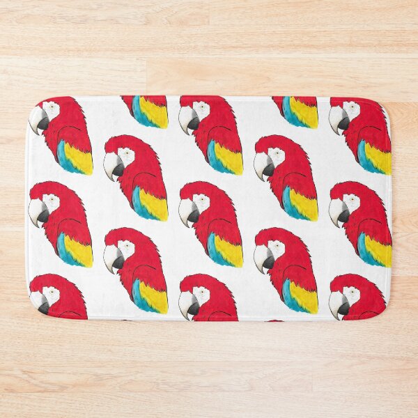 Item preview, Scarlet Macaw Head designed and sold by MalteseLizzie.