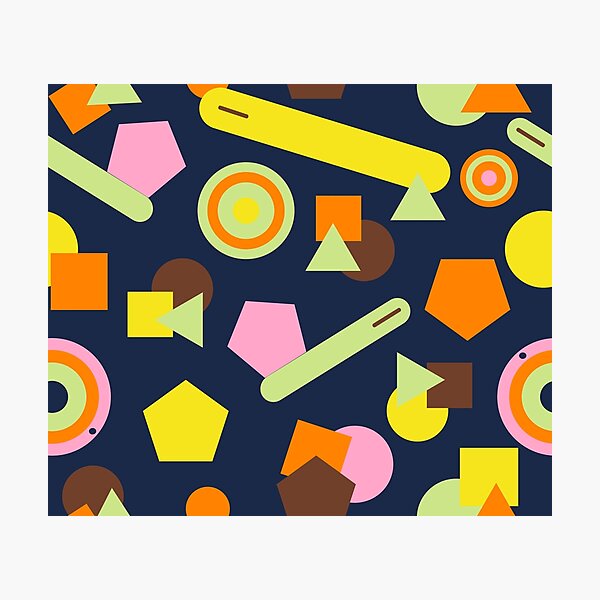Geometric Sweets Photographic Print