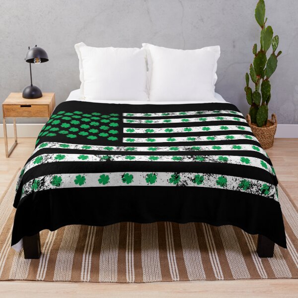 Item preview, American Shamrock Flag (Green) [Roufxis-Rb] designed and sold by RoufXis.