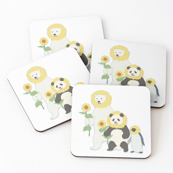 Item preview, Shirokuma Cafe - Panda, Penguin, Polar Bear: Sunflower Edition designed and sold by HayTim.
