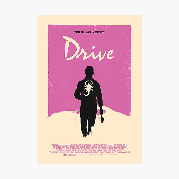 Drive (2011) Custom Poster Photographic Print