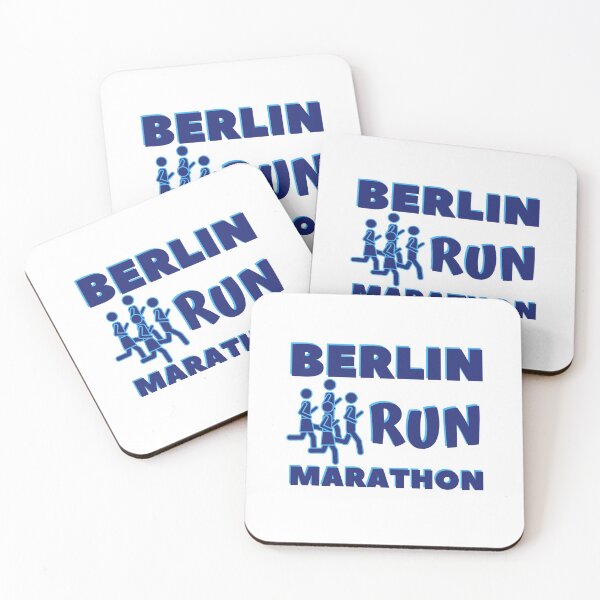 Item preview, Berlin Run Marathon - 5K, 10K, 13.1, 26.2, Full, Half Marathoner Gift, Runner's Gift, Running Gift,  Blue, White designed and sold by RaceRunnerz-.