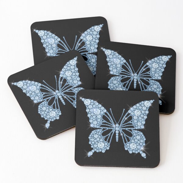 Item preview, Blue Diamond Butterfly designed and sold by WisdomInspired.