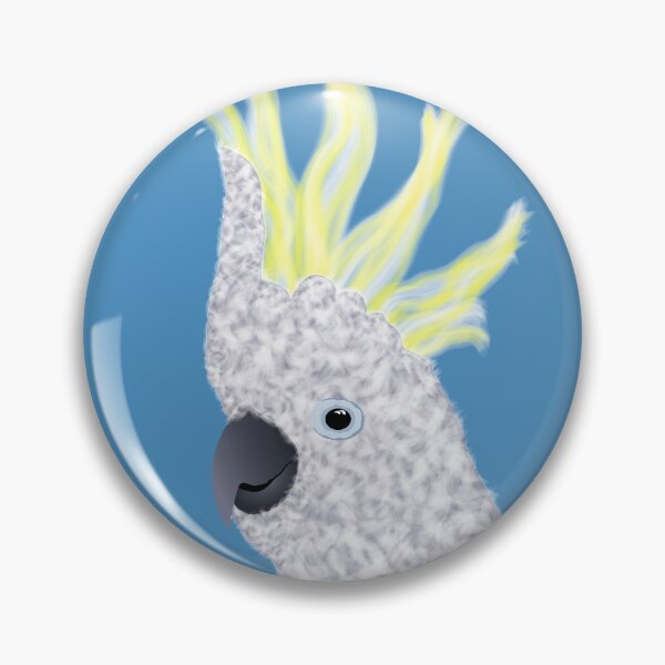 Item preview, Cockatoo Parrot [ON SKY BLUE] designed and sold by Daniel Bevis Design.