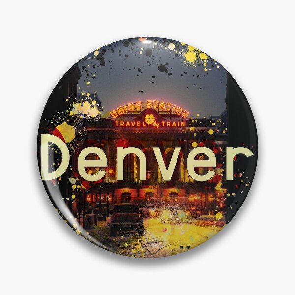 Item preview, Denver Colorado City splatter design designed and sold by Maxaint.