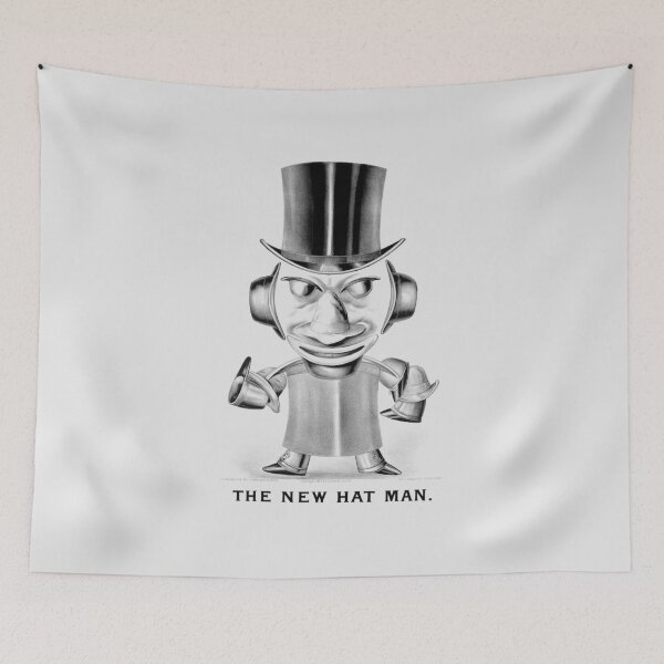 Item preview, The New Hat Man - Vintage Currier & Ives - 1875 designed and sold by warishellstore.