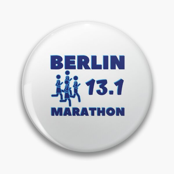 Item preview, Berlin 13.1 Marathon - 5K, 10K, 13.1, 26.2, Full, Half Marathoner Gift, Runner's Gift, Running Gift,  Blue, White designed and sold by RaceRunnerz-.