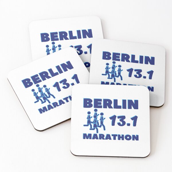 Item preview, Berlin 13.1 Marathon - 5K, 10K, 13.1, 26.2, Full, Half Marathoner Gift, Runner's Gift, Running Gift,  Blue, White designed and sold by RaceRunnerz-.