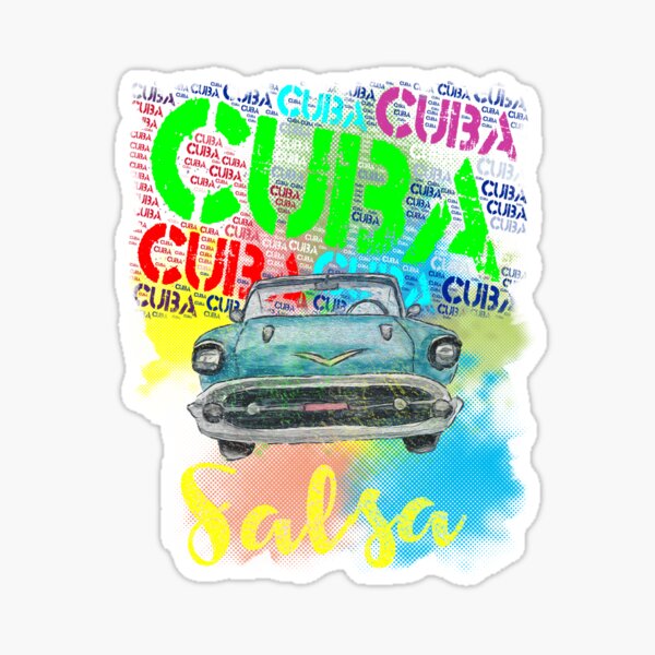 Item preview, Cuba Classic Car Classic Car Cuba Shirt Gift designed and sold by Dubbra.