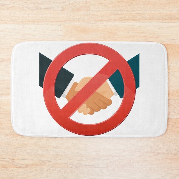 Item preview, No Handshakes Sign designed and sold by mattpanta.