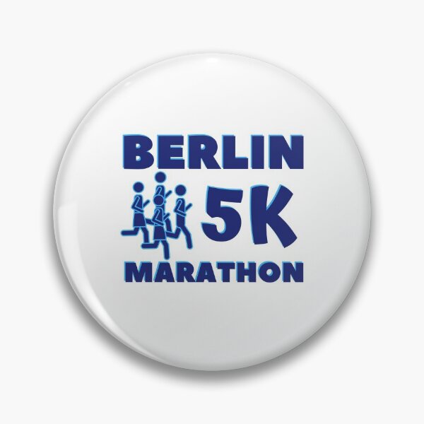 Item preview, Berlin 5K Marathon - 5K, 10K, 13.1, 26.2, Full, Half Marathoner Gift, Runner's Gift, Running Gift,  Blue, White designed and sold by RaceRunnerz-.