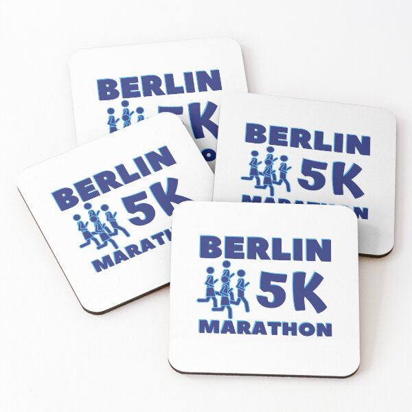 Item preview, Berlin 5K Marathon - 5K, 10K, 13.1, 26.2, Full, Half Marathoner Gift, Runner's Gift, Running Gift,  Blue, White designed and sold by RaceRunnerz-.