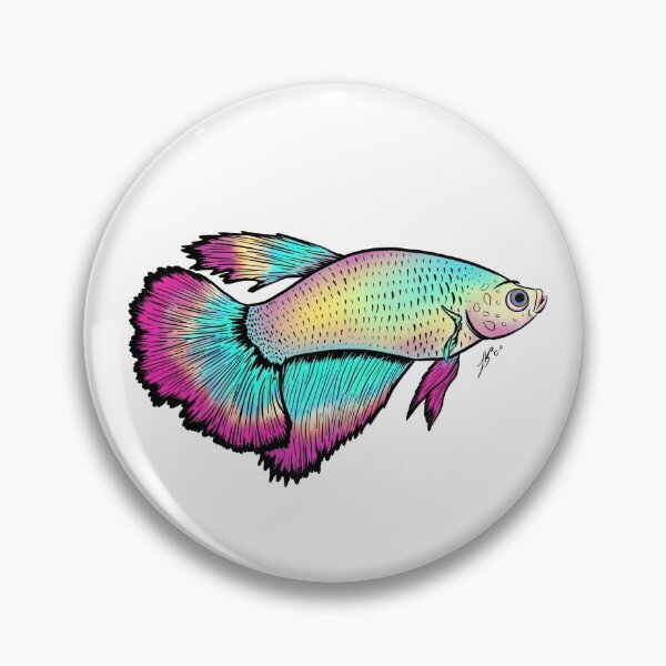 Item preview, Colorful Betta designed and sold by Bugbean.