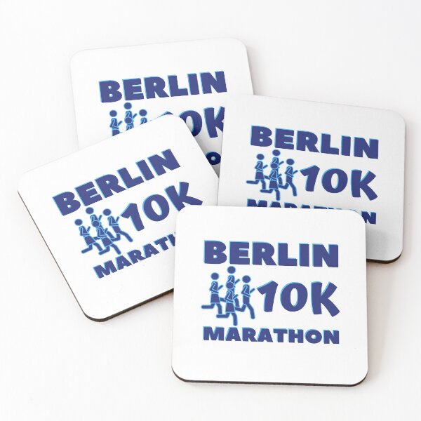 Item preview, Berlin 10K Marathon - 5K, 10K, 13.1, 26.2, Full, Half Marathoner Gift, Runner's Gift, Running Gift,  Blue, White designed and sold by RaceRunnerz-.