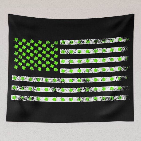 Item preview, American Shamrock Flag (Neon Green) [Roufxis-Rb] designed and sold by RoufXis.