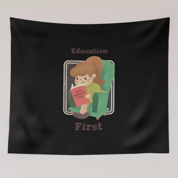 Item preview, How To Manipulate People - Education First Black Humor designed and sold by MoTeesMo.