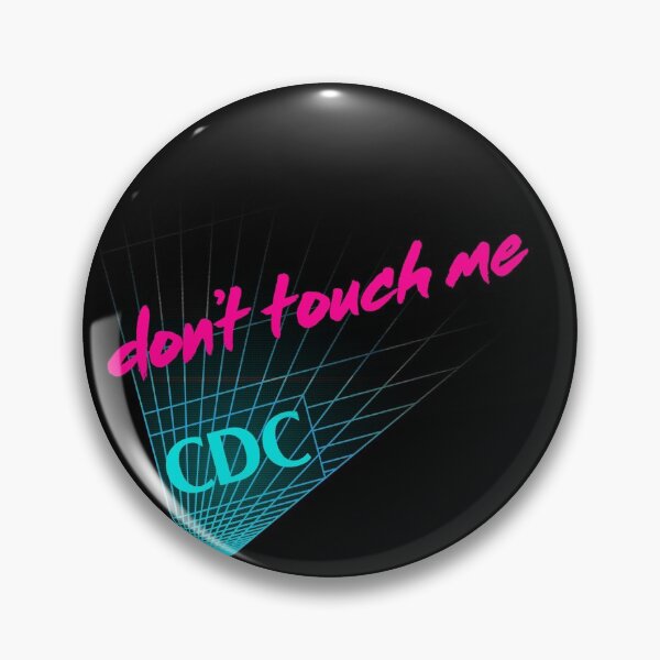Item preview, don't touch me (glowy) designed and sold by PitchMerch.