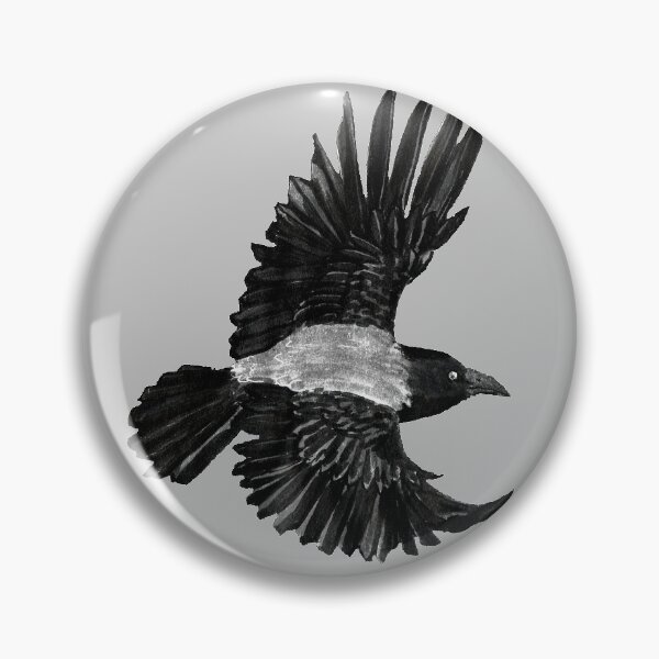 Item preview, Hooded Crow designed and sold by MalteseLizzie.