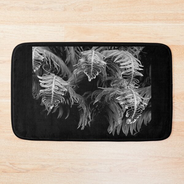 Item preview, GRACEFUL FERNS IN BLACK AND WHITE designed and sold by Elaine Bawden.