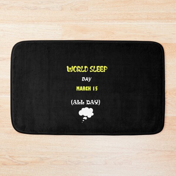 Item preview, World Sleep Day designed and sold by porfysoundtrack.