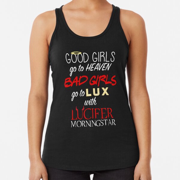 Go to Lux with Lucifer Racerback Tank Top