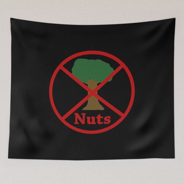 Item preview, "No Tree Nuts" Nut Allergy Awareness designed and sold by BMBVentures.