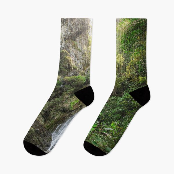 Item preview, Waterfall Rainforest Trees Landscape Nature  designed and sold by JoshuaPhoto.
