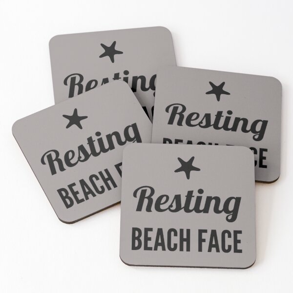 Item preview, Resting Beach Face designed and sold by Tasneem Morgan.
